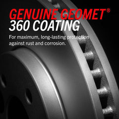 PowerStop Evolution GEOMET Coated Brake Rotor 11.8" Rear - Subaru Legacy Outback WRX