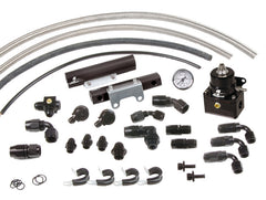 Aeromotive Top Feed Fuel Rail Kit Black Subaru WRX 2002-2014 / STI 2007-2014 | 14182