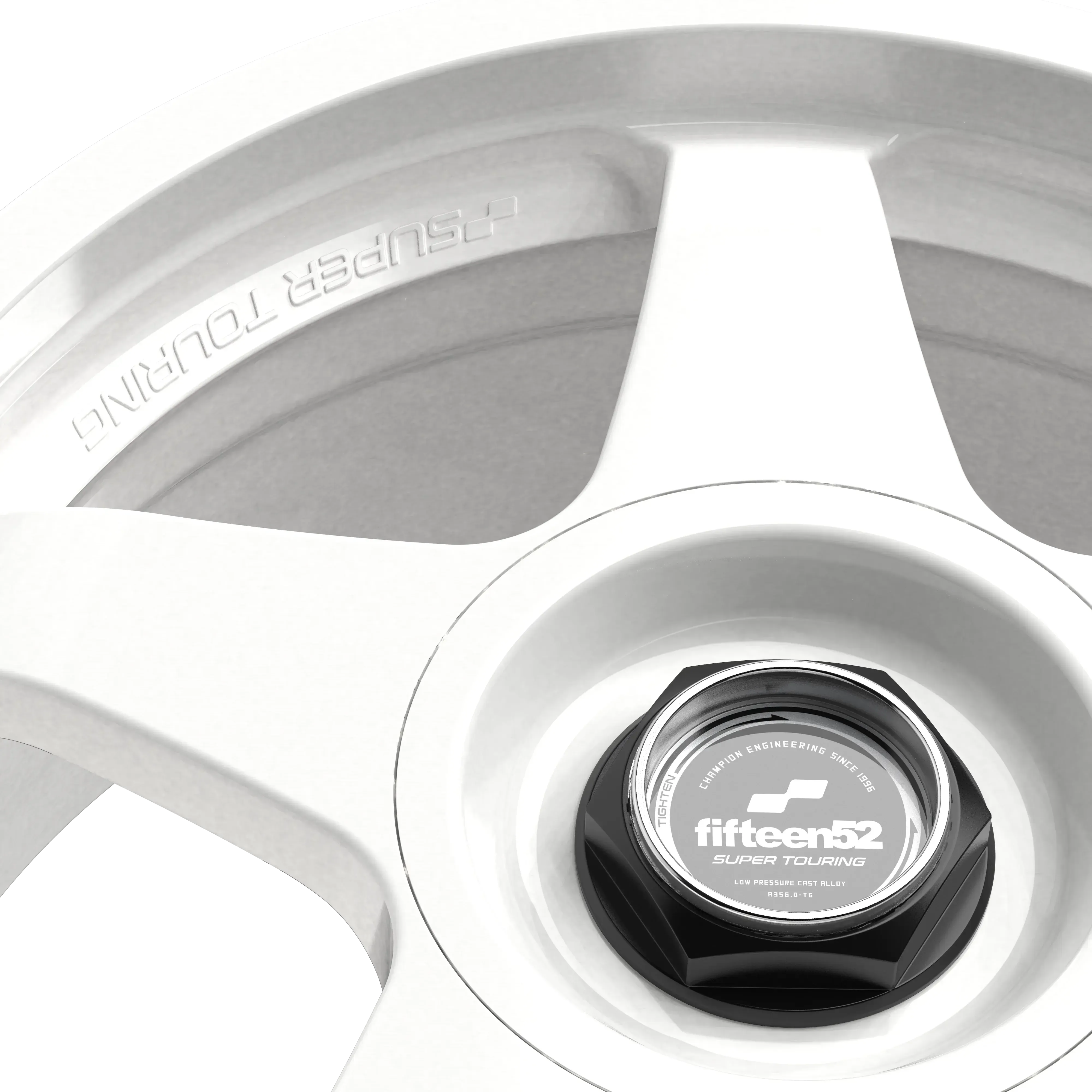 fifteen52 Chicane 19x8.5 5x114.3/5x120 35mm ET 73.1mm Center Bore Rally White Wheel | STCRW-98554+35