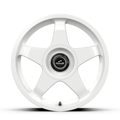 fifteen52 Chicane 19x8.5 5x114.3/5x120 35mm ET 73.1mm Center Bore Rally White Wheel | STCRW-98554+35