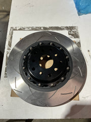 [OPEN BOX] DBA 5000 Series Front Slotted 2-Piece Rotor w/ Black Hat Subaru STI 2004-2017 | 5654BLKS-10 - Default Title