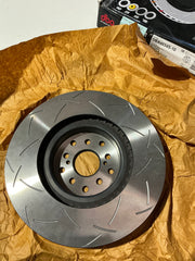 [OPEN BOX] DBA 4000 Series T3 Slotted Front Rotor Subaru STI 04-17 / WRX 08-14 w/ Brembo | 4654S-10 - Default Title