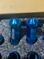 [OPEN BOX] Muteki SR48 Open-Ended Lug Nuts 12x1.25mm Blue