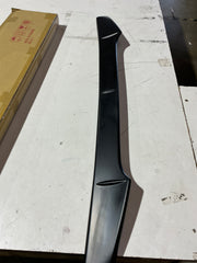 [OPEN BOX] OLM RS Style Paint Matched Gurney Flap for STI Spoiler Subaru WRX / STI 2015-2021 - World Rally Blue 2 - Matte Black