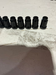 [OPEN BOX] Noble Close Ended Black Lug Nuts 12 x 1.25mm  Set of 20 - 12mm x 1.5 Thread 20 Lugs