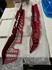 [OPEN BOX] Noble AR Fender Shrouds in Red - 15-21 WRX / STI - Default Title