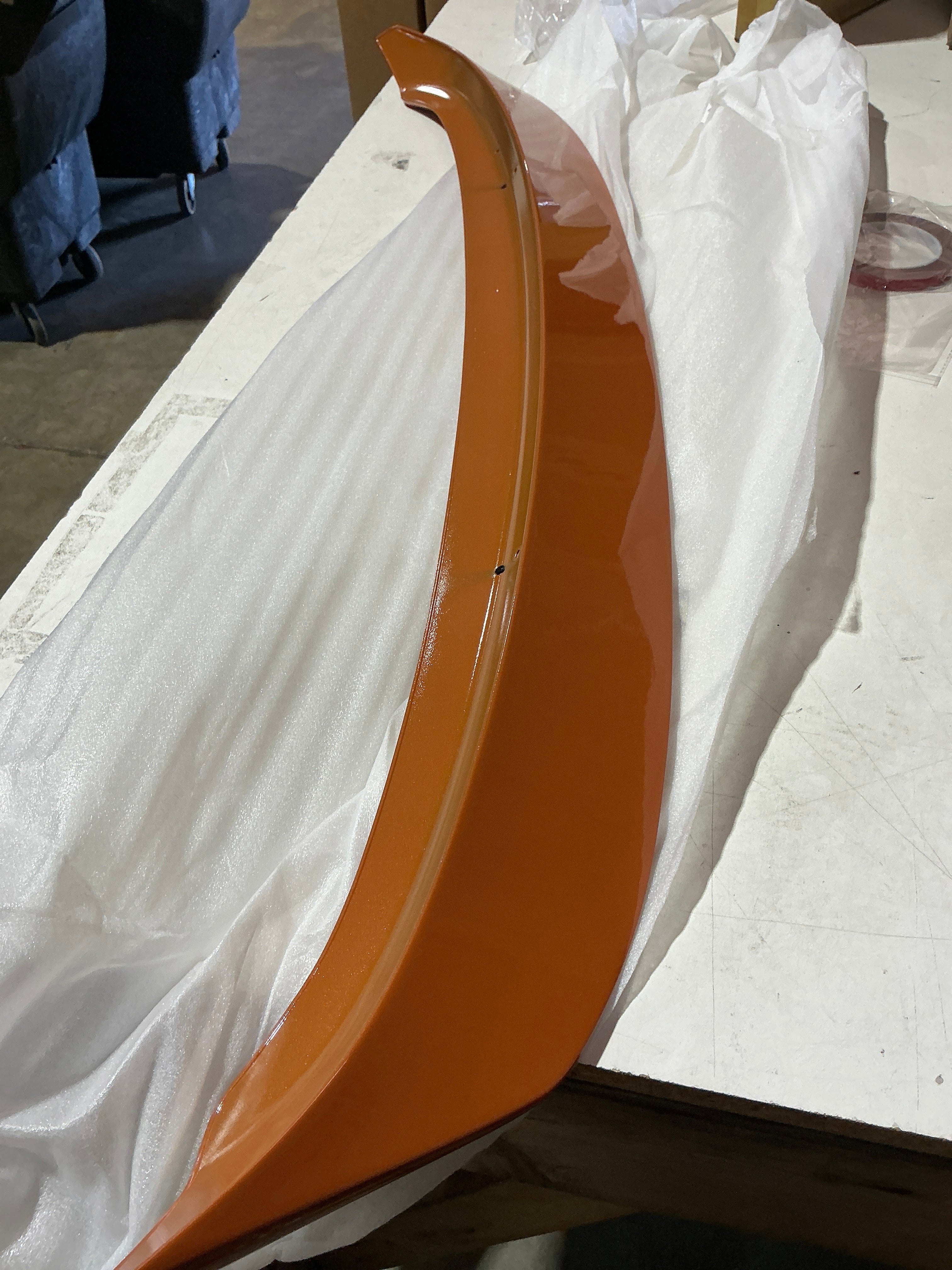 [OPEN BOX] Noble RD2 Style Hood Scoop Paint Matched Subaru WRX 2022-2026 - WCL - Solar Orange