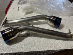[OPEN BOX] Remark Axleback Exhaust w/Burnt Stainless Single Wall Tip Infiniti Q60 17-22 | RO-TTQ6-S - Default Title