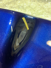 [OPEN BOX] OLM A1 Style Paint Matched Rear Diffuser 2015-2021 Subaru WRX / STI  Lapis Blue