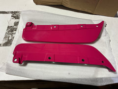 [OPEN BOX] Noble STI Style ABS Rear Spats Subaru WRX 2022-2026 - Gloss Black - STI Cherry Blossom Red