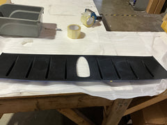 [OPEN BOX] Noble V1D Vortex Generator Subaru WRX 22-26 - Paint Matched - Matte Black - K7X - World Rally Blue