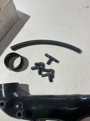 [OPEN BOX] Torque Solution Turbo Inlet Hose Black 02-07 Subaru WRX / 04-20 STI / 05-09 Legacy GT / 04-13 FTX | TS-SU-463BK - Default Title