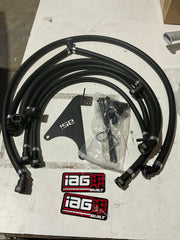[OPEN BOX] IAG Street Series Air / Oil Separator (AOS) Subaru WRX 2022-2026 | IAG-ENG-7188 - Black - Neon Yellow