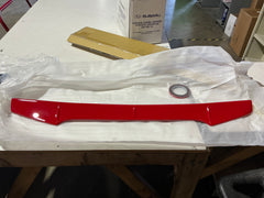 [OPEN BOX] Noble Gurney Flap Wing with Fins Paint Matched Subaru WRX 2015-2026 / STI 2015-2021 - K7X - World Rally Blue - DCK - Ignition Red