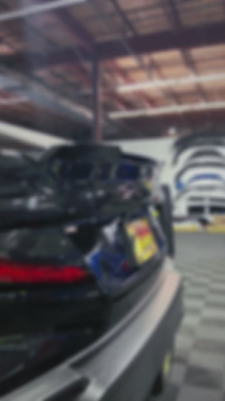 Noble RD3 Style Duckbill Rear Spoiler Carbon Fiber Subaru WRX 2022-2025