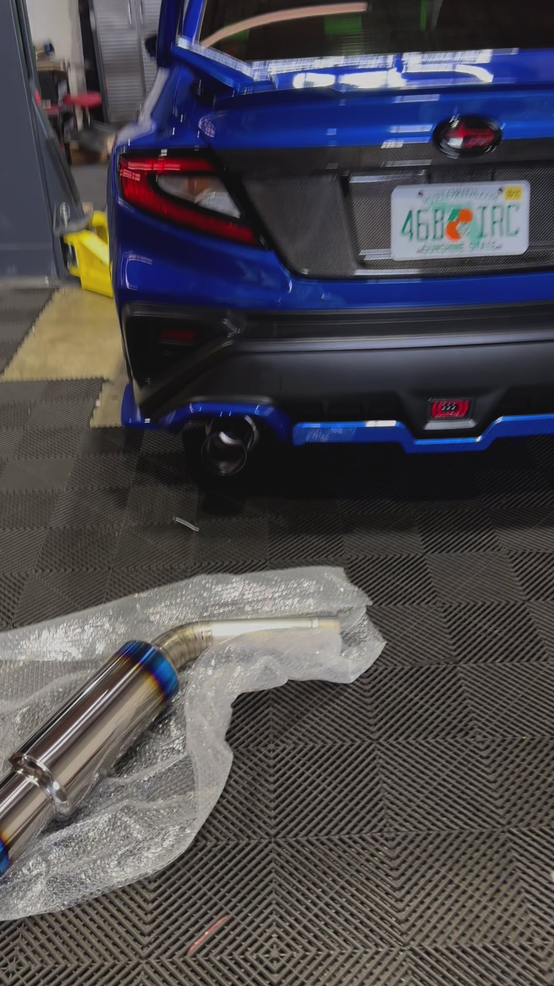 Tomei Full Titanium Muffler Kit Expreme Exhaust TI WRX 2022-2025 Type-R | TB6090-SB06A