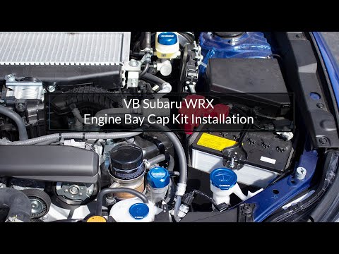 Verus Engine Bay Cap Kit Blue (RLA) 13-20 BRZ / 13-16 FRS / 17-20 Toyota 86 | A0434A-BLU-RLA