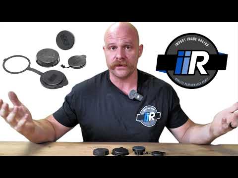GrimmSpeed Black Engine Bay Reservoir Cap Set Subaru WRX, BRZ, GR86 & FR-S | 113121BLK