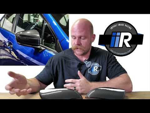 Noble LW Series Carbon Fiber Mirror Covers Subaru WRX 2022-2026 | Full Replacement OE Style