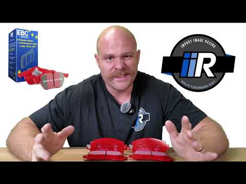 EBC Redstuff Front Brake Pads for 2022-2026 Subaru WRX | Low Dust Performance Pads | DP32330C