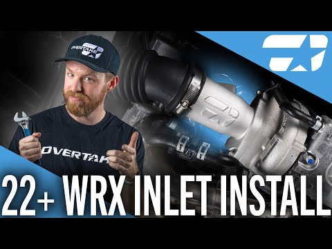 Overtake Aluminum Turbo Inlet Big Turbo Subaru WRX 2022-2026 | A10691BT