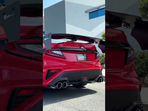 Remark Quiet Spec Axleback Exhaust w/ Stainless Double Wall Tip Subaru WRX 2022-2026