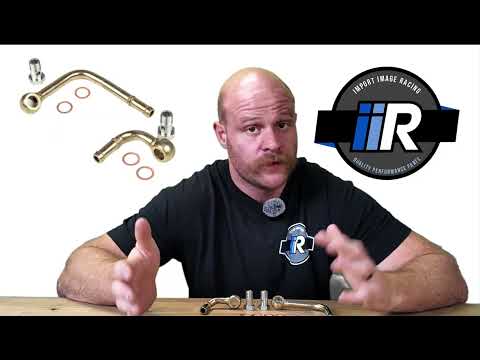 GrimmSpeed Turbocharger Coolant Line Kit for EJ WRX & STI | JB400 & BB500 Turbo Replacement | 123001
