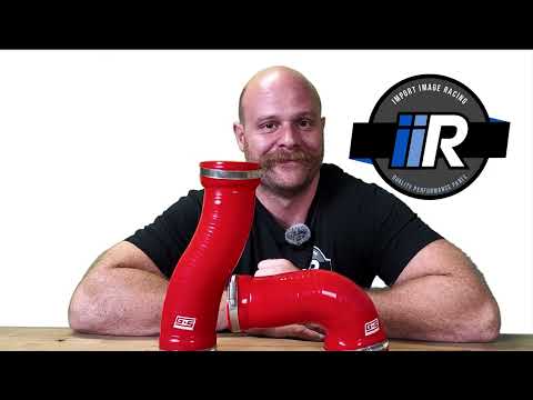 GrimmSpeed Red Post MAF Hose Kit for 2015-2021 Subaru WRX | 125023.2