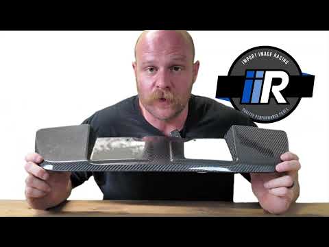 Noble Carbon Fiber License Plate Panel BRZ & GR86 2022-2026 | OEM+ Rear Styling