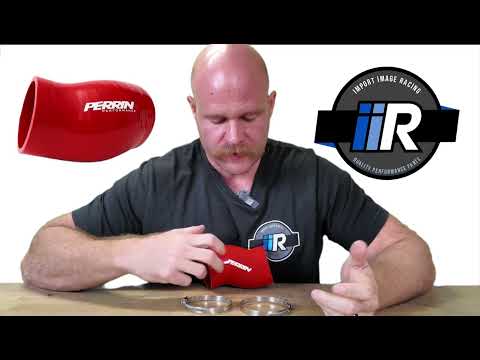 PERRIN TMIC Throttle Body Coupler Kit Red Subaru WRX 2008-2021 | Silicone Upgrade | PSP-ITR-321RD