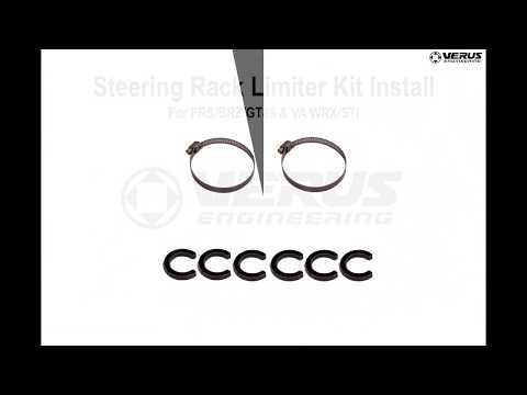 Verus Engineering Steering Rack Limiter Kit 15-21 WRX / STI | A0690A