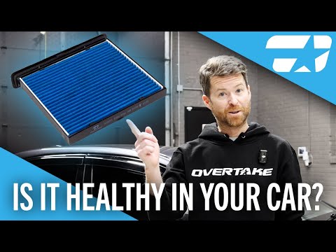 Overtake Micro Carbon Cabin Air Filter Subaru BRZ 13-25 / Toyota GT86 / GR86 17-25 / Scion FR-S 13-16  | A10274