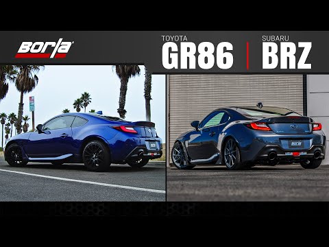 Borla ATAK Cat Back Exhaust Subaru BRZ / Toyota GR86 2022-2026 | 140910CFBA