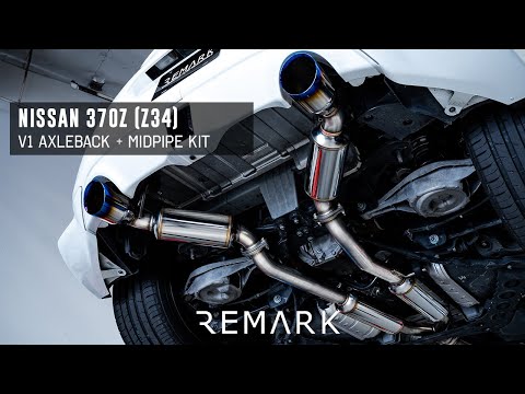 Remark V2 Mid Pipe Kit Nissan 370Z Z34 2009-2021 | RK-M2063N-01