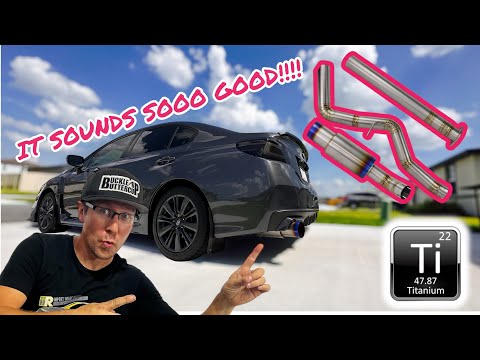 Noble OE Style Paint Matched Exhaust Finishers Subaru WRX 2015-2021 / STI 2015-2021