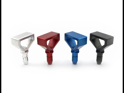 BilletWorkz Dipstick Handle Assembled with Dipstick Silver Subaru WRX 2022-2026