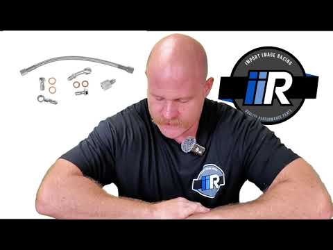 GrimmSpeed Turbo Oil Feed Line Kit for EJ Subaru WRX & STI | 123000