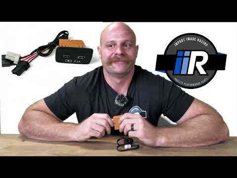 Noble Essentials Rear USB Charger Ports WRX 2022-2026 Base Model | OEM Plug & Play