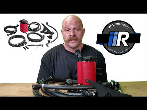 IAG Street Series Air Oil Separator (AOS) Subaru WRX 2022-2026 | Protect Your FA24! | IAG-ENG-7188BK