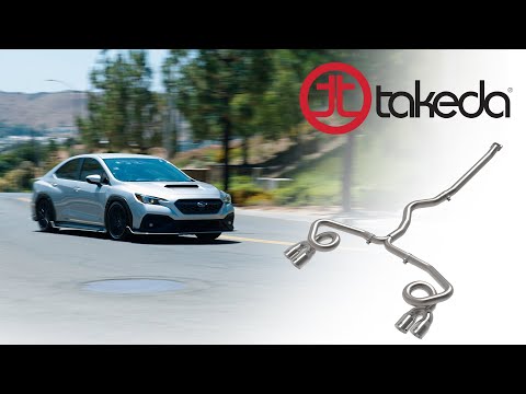 aFe POWER Takeda 3in to 2-1/2in 304 SS Cat Back Exhaust w/ Polished Tips Subaru WRX 2022-2026 | 49-36809-P