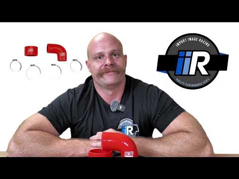 GrimmSpeed Red TMIC Silicone Hose Kit for WRX & STI | 5-Ply Intercooler Couplers | 090108