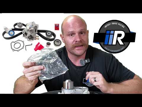 Gates Timing Belt Kit with Water Pump for WRX, STI & Legacy GT | TCKWP328