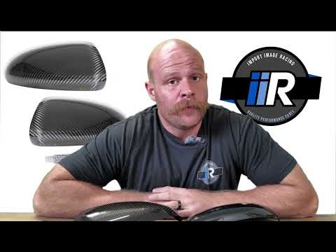 Noble Dry Carbon Fiber Mirror Covers Subaru BRZ & Toyota GR86 2022-2026 | OEM+ Carbon Look