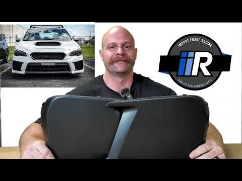 Noble Fog Light Deletes Subaru WRX & STI 2018-2021 | Rally-Inspired Style | Matte Black