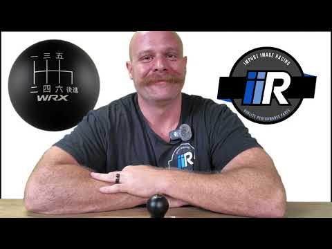 Billetworkz Weighted Shift Knob WRX 6-Speed Japanese Engraving | WRX 2015-2026 / STI 2004-2021