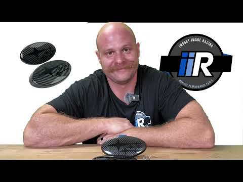 Noble Carbon Fiber Frameless Front & Rear Emblems for 2022-2026 WRX | Full Replacement Set