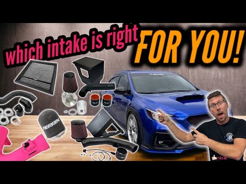 Perrin Cold Air Intake Subaru WRX 2022-2025 - Red | PSP-INT-327RD