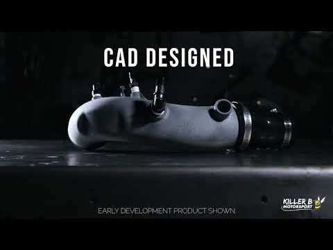 Killer B EJ Cast Aluminum Turbo Inlet KBM to OEM Coupler Speed Density WRX 02-07 / STI 07-21 | EJTI-OE-SD