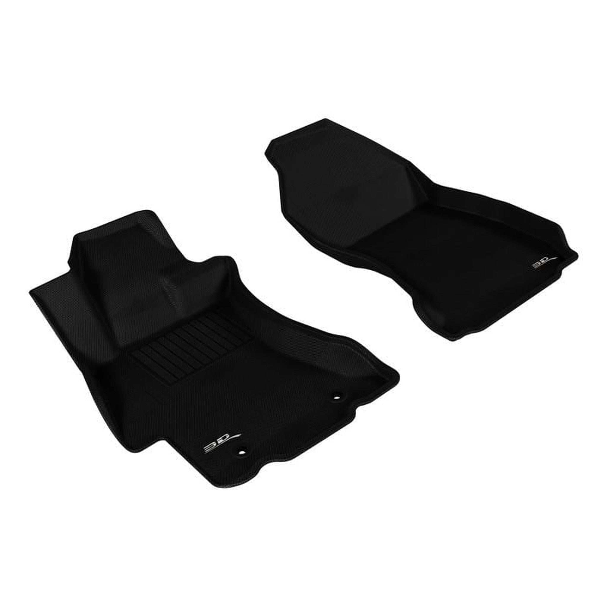 3D MAXpider Kagu Front+ Rear Floormat Black Subaru WRX / STI 2015-2021