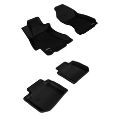 3D MAXpider Kagu Front+ Rear Floormat Black Subaru WRX / STI 2015-2021